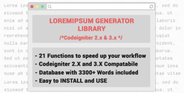 Loremipsum Generator